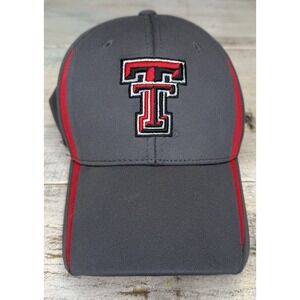 Texas Tech Red Raiders Gray Baseball Cap One‎ Size Top Of The World EUC